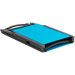 Lepotuoli alumiinirunkoinen taitettava ulkokäyttöön 5 portainen selkänoja Sterling kankaalla