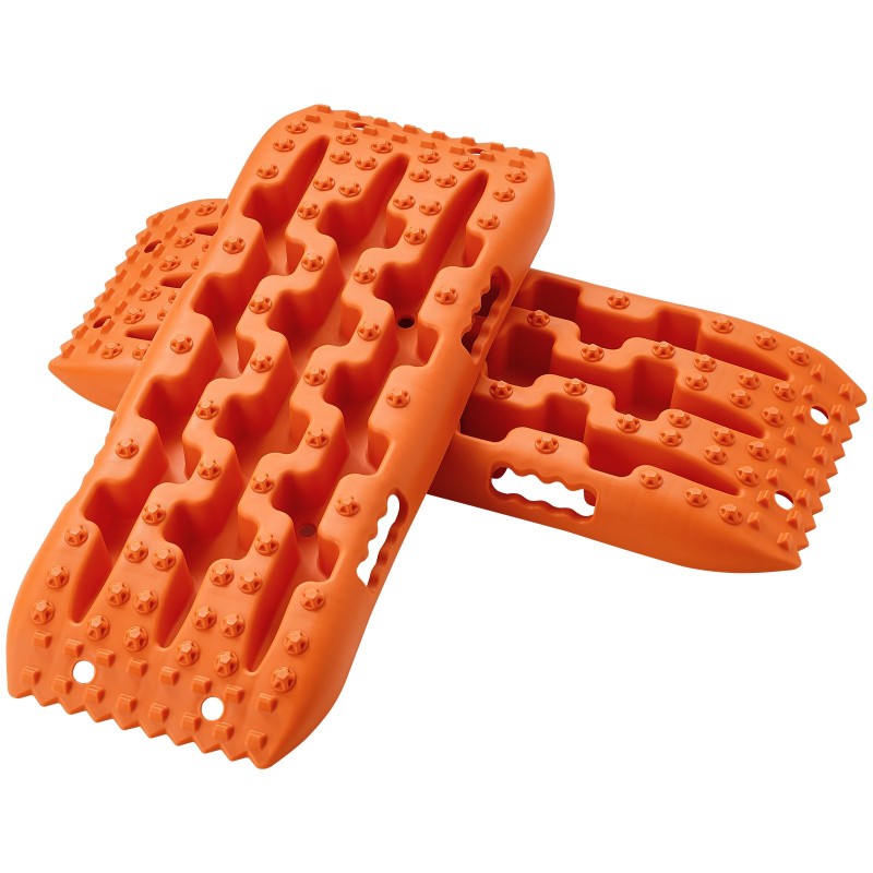 Lyhyet ajosillat PP-materiaalia 10 tonnin kantavuus pari oranssi maastoautoille