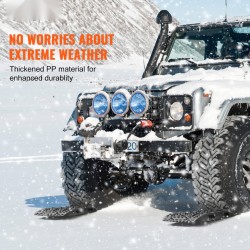 Luistonsuojalevyt polypropeeni 10 tonnin kantavuus lyhyt malli pari musta