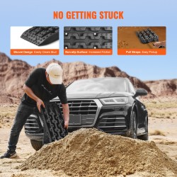 Luistonsuojalevyt polypropeeni 10 tonnin kantavuus lyhyt malli pari musta