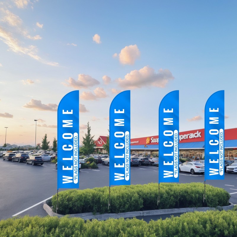 Sulkalipputankosarja kolme settiä alumiiniseos ja lasikuitu 498 senttimetriä korkea ulkokäyttöön