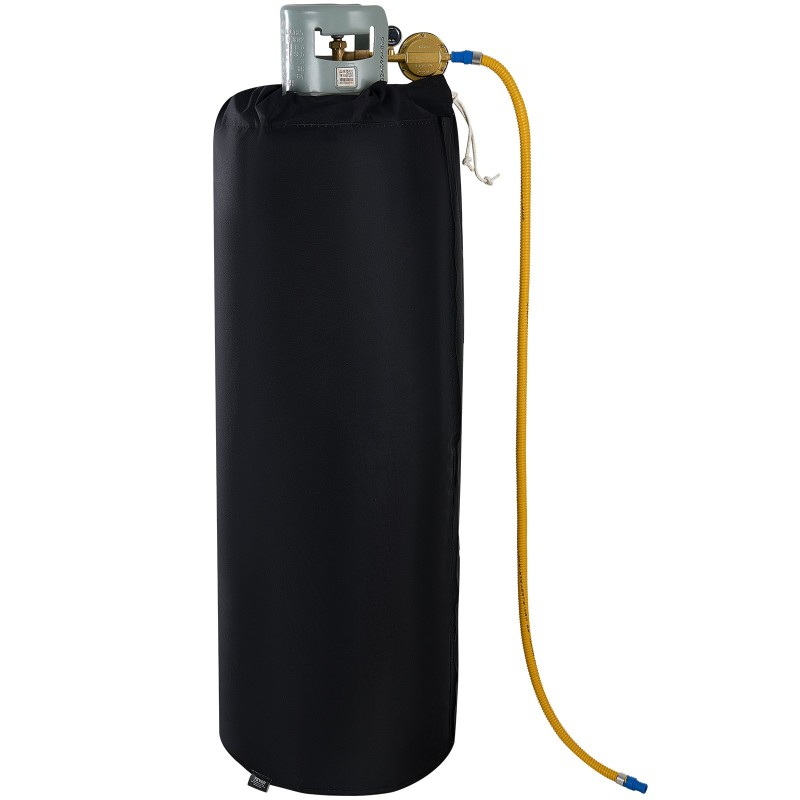 Kaasupullon lämmitin sopii 100 paunan sylintereille 280 W vedenpitävä Oxfordin kangas