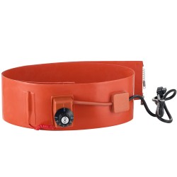 Tynnyrilämmitin silikonipintainen 55 gallonan 208,2 litran 1200 wattin säädettävä 30–150 °C