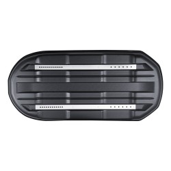 Kattotavaraboksi ABS 340 l 75 kg maksimikuorma kaksipuolinen avaus