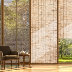 Ruokoverkko luonnonruoko 1,2 x 5 m rulla parvekkeelle ja pihalle