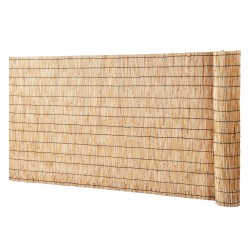 Kaisla aitarulla 100 prosenttia luonnollista kaislaa koko 4 x 1 m näkösuojaksi parvekkeelle