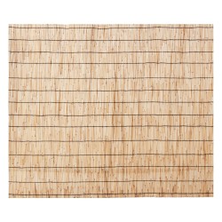 Kaisla-aitarulla 100 prosenttia luonnollista kaislaa koko 4 x 1 m näkösuojaksi parvekkeelle