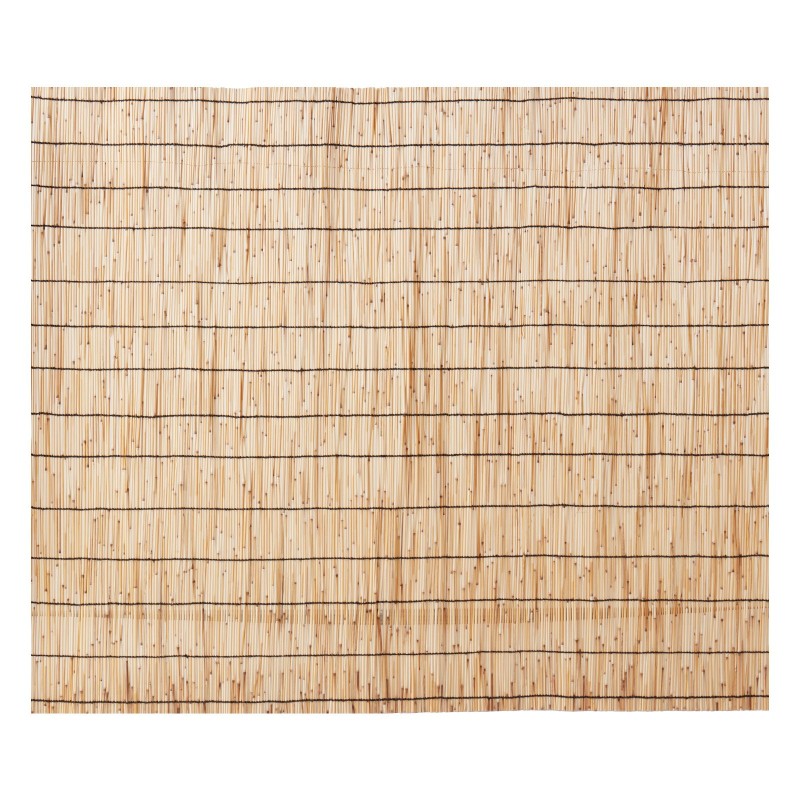 Kaisla-aitarulla 100 prosenttia luonnollista kaislaa koko 4 x 1 m näkösuojaksi parvekkeelle