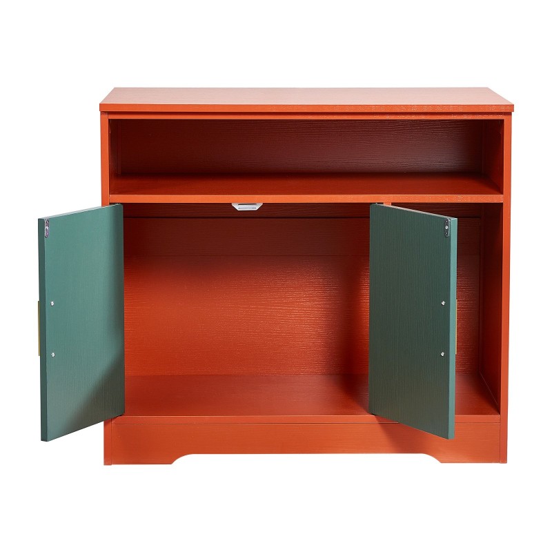 Suljettu kissan hiekkalaatikkokaappi P2-luokan lastulevy 79,2 cm leveä