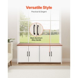 Kissan hiekkalaatikon kaappi P2-luokan lastulevy ja MDF-levy 120 cm tilava neljällä ovella