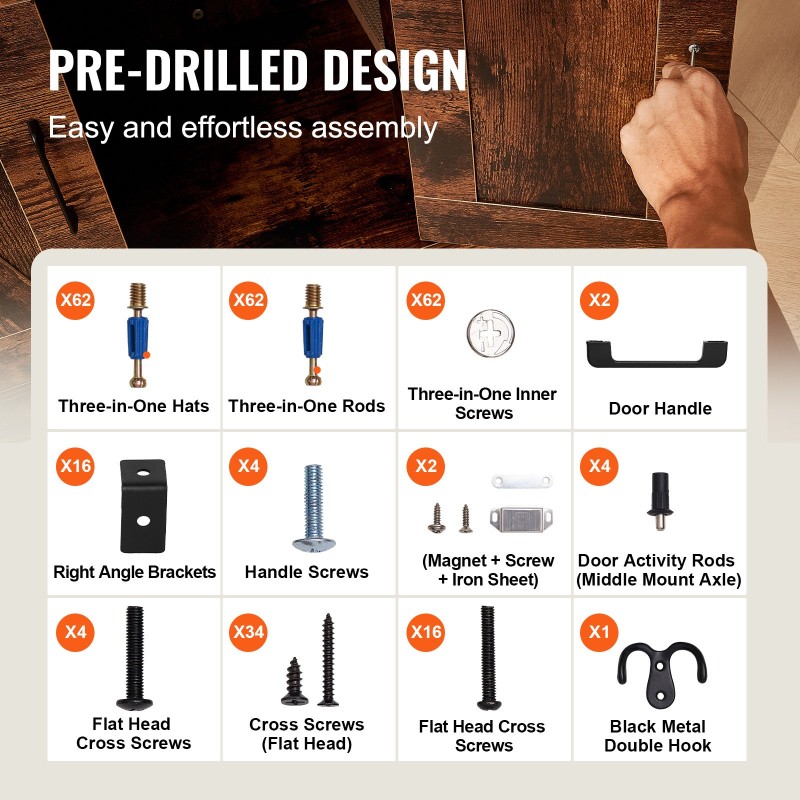 Kissanvessakaappi MDF-levy 4 hyllyä tummanruskea mitat 850 x 490 x 1836 mm