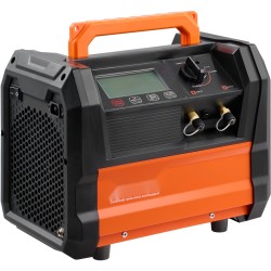 Kylmäaineen talteenottokone 1hp kaksisylinterinen harjaton 3000rpm kompakti siirrettävä autojen ilmastointihuoltoon