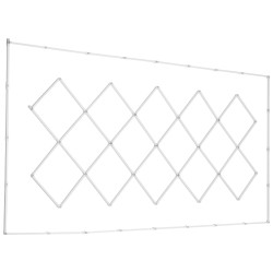 LED kattovalojärjestelmä neliömalli 14 ruudukkoa 88000 lumen 6500 kelvin autotallivalaistus