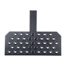 Vetokoukkuaskelma teräs 2 tuuman vetokoukkuvastaanottimelle korroosionkestävä pinnoite 158,7 kg kantavuus