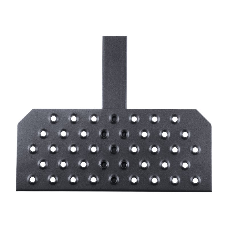 Vetokoukkuaskelma teräs 2 tuuman vetokoukkuvastaanottimelle korroosionkestävä pinnoite 158,7 kg kantavuus