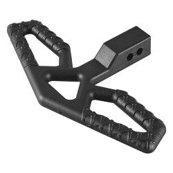 Vetokoukun astinlauta 50,8 mm vastaanottimeen pallografiittivalurauta 158,7 kg kantavuus