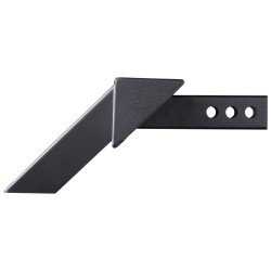 Vetokoukkuaskelma 2 tuuman vetovastaanottimeen teräs liukuestopinta 136 kg kantavuus