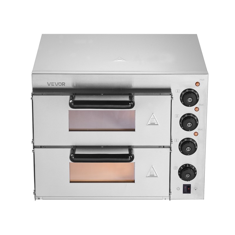 Sähköinen pöytätasouuni pizzalle ruostumaton teräs 35,6 cm 2700 wattia