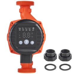 Lämminvesikiertopumppu valurautarunko 220V 67 l/min 8 m 38 mm kierteinen liitäntä