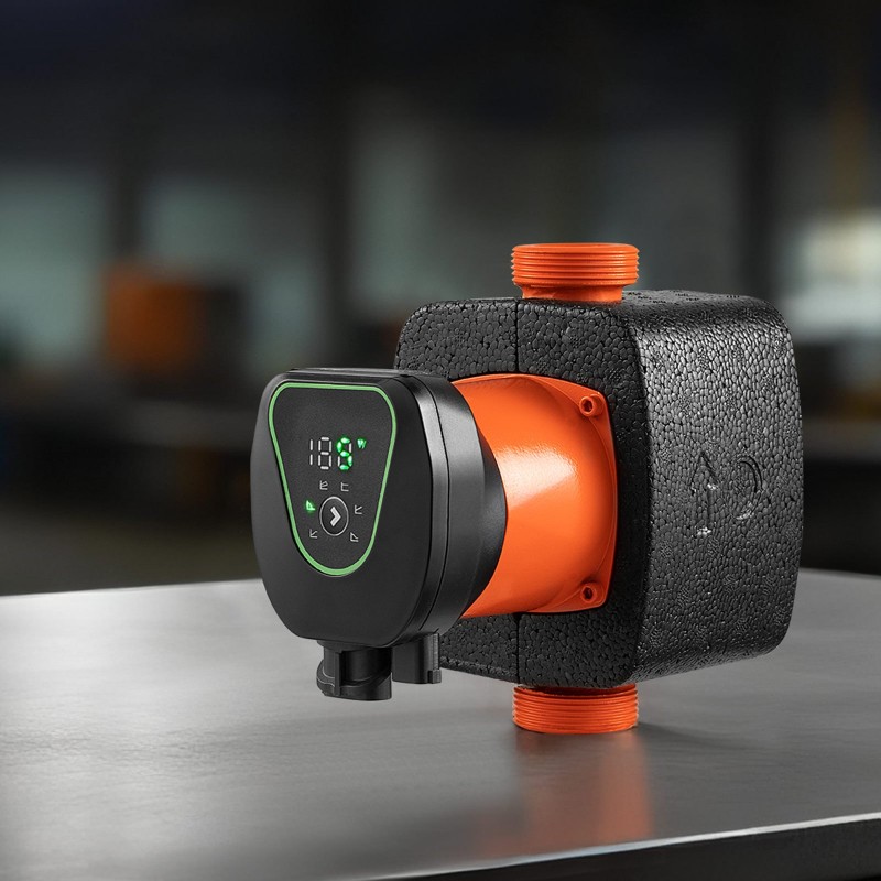 Kiertovesipumppu valurunkoinen 117 l/min 11 m kierteellinen liitäntä takaiskuventtiili