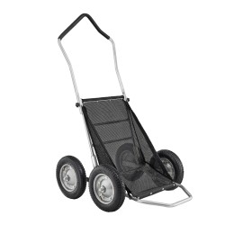 Taittuva metsästyskärry alumiiniseos ja sinkitty teräsrunko 227 kg kantavuus nelirenkaat