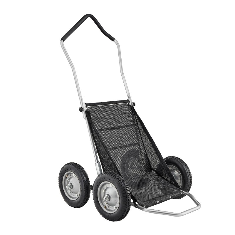 Taittuva metsästyskärry alumiiniseos ja sinkitty teräsrunko 227 kg kantavuus nelirenkaat