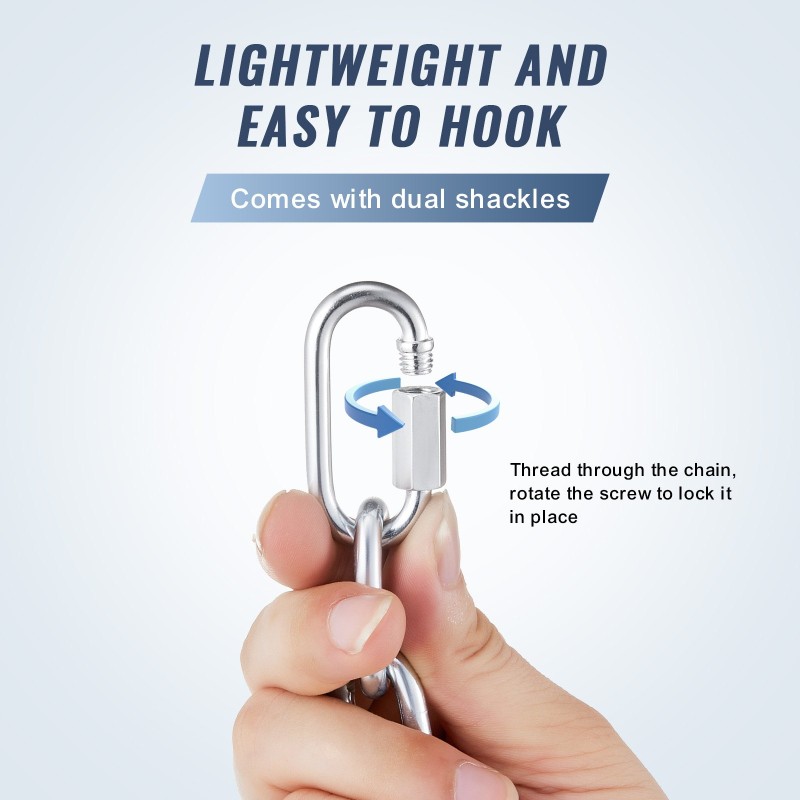 Kelaketju galvanoitu hiiliteräs 3 mm 30 m 149 kg kaksi pikasalpaa