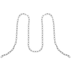 Kelaketju hiiliteräs galvanoitu 3 5 mm 10 05 m 158 kg 2 pikalukkoa