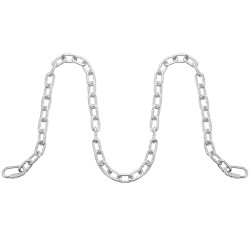Galvanoitu hiiliteräsketju 8 mm 28 m 756 kg kantavuus kaksi pikalukkoa