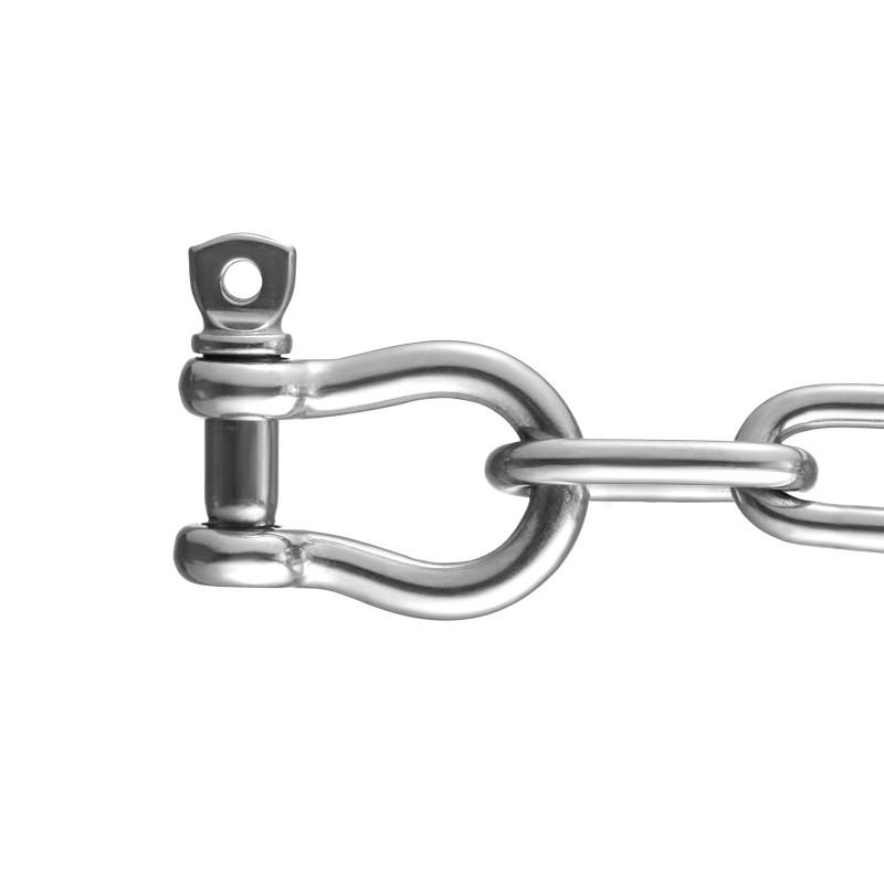 Veneen ankkuriketju 316 ruostumaton teräs 6 mm 1,2 m 771 kg työkuorma