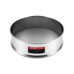 Hienojakoinen jauhoseula ruostumattomasta teräksestä halkaisija 320 mm verkkokoko 80 leivontaan ja ruoanlaittoon