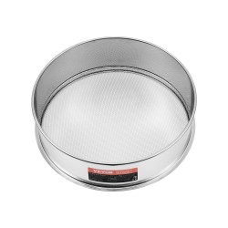 Hienoverkkoinen jauhosiivilä ruostumatonta terästä halkaisija 320 mm leivontaan