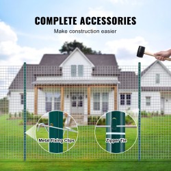 Aitatolppa U-profiili Q235 hiiliteräs 2 mm 1524 mm 10 kpl vihreä