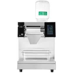 Lumihiutalejäälaite ruostumaton teräs 260 kg 24 tunnissa ilmajäähdytys kaksi 4 L koria