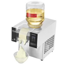 Lumihiutalejääkone ruostumaton teräs 125 kilogrammaa vuorokaudessa ilmajäähdytys ammattikäyttöön