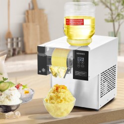 Lumihiutalejääkone ruostumaton teräs 125 kilogrammaa vuorokaudessa ilmajäähdytys ammattikäyttöön