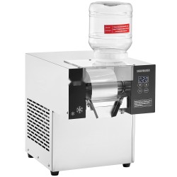 Lumihiutalejääkone ruostumaton teräs 125 kilogrammaa vuorokaudessa ilmajäähdytys ammattikäyttöön