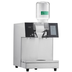 Hiutalejääkone ruostumatonta terästä 700 wattia 240 kg vuorokaudessa nestekiertoinen jäähdytys ammattikäyttöön