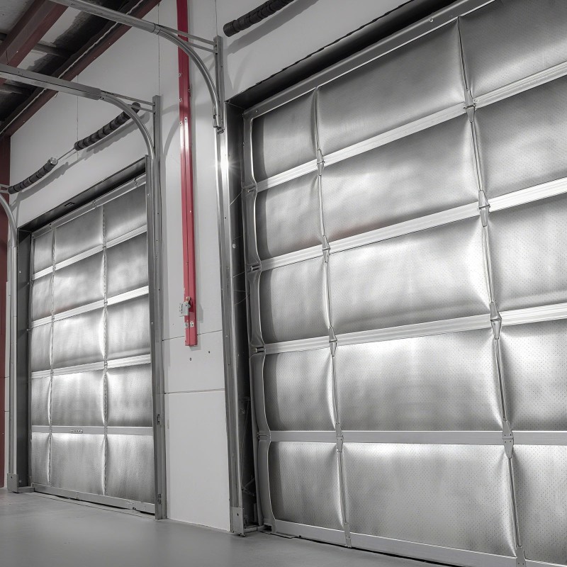 Kaksipuolinen heijastava eristerulla alumiinifolio ja perforoitu kudottu kangas 1,22x76,2 m