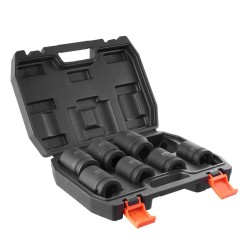 Isku- ja vääntöhylsysarja CR-MO-teräs 3/4 tuuman 8-osainen 24–38 mm säilytyslaatikolla