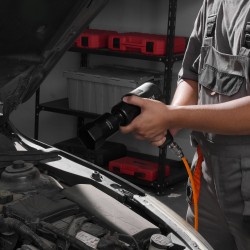 Pyöränlaakerin lukkomutterihylsysarja 12,7 mm 7-osainen CR-MO-teräksinen 6-kulmainen säilytyslaatikolla