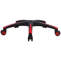 Toimistotuolin viisisakarainen jalusta 28 tuumaa 1134 kg kantavuus 5 pyörää