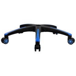 Toimistotuolin viisisakarainen jalusta 710 mm halkaisija 5 pyörää 1134 kg kantavuus