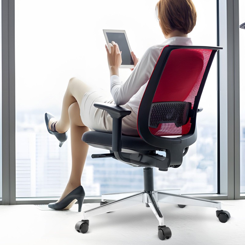 Toimistotuolin jalkaristikko viisisakarainen 28-tuumainen metallivahvistettu 1134 kg staattinen kantavuus