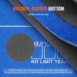 Pokerialusta luonnonkumipohjalla ja kangaspinnalla 1800 x 900 mm 6–8 pelaajalle sininen kantolaukku