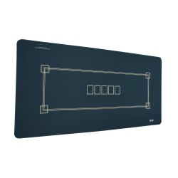 Pokerimatto 1800×900 mm luonnonkumipohjalla vedenpitävä kangaspinta 6–8 pelaajalle taitettava kantokassilla