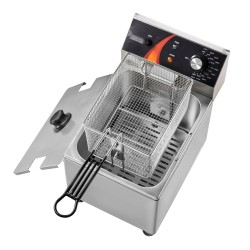 Uppopaistin pöytämalli ruostumaton teräs 11,5 l 3100 W ammattikäyttöön