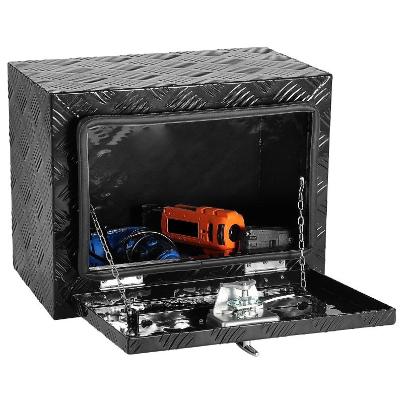 Alumiininen lukittava alalaatikko ajoneuvojen alle mitat 45,7×30,5×35,6 cm