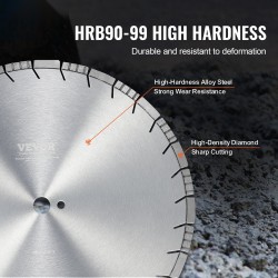 Timanttilaikka 450 mm viistohampainen 12 mm segmentti 25,4 mm keskireikä 1 kpl