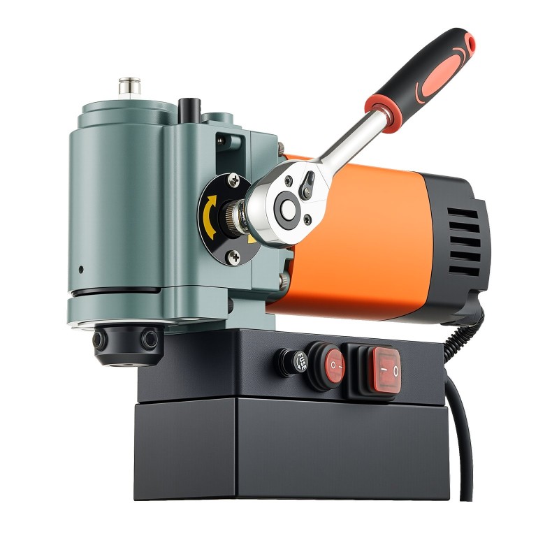 Matalaprofiilinen magneettiporakone metallirunko 1300W 35 mm poraushalkaisija 10000N magneettivoima 19 mm varsi